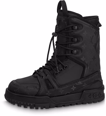 Louis Vuitton LV Trainer Snow Snow Boots 'Black' 1AAS83 Buy Louis Vuitton LV Trainer Snow Snow Boots 'Black' 1AAS83