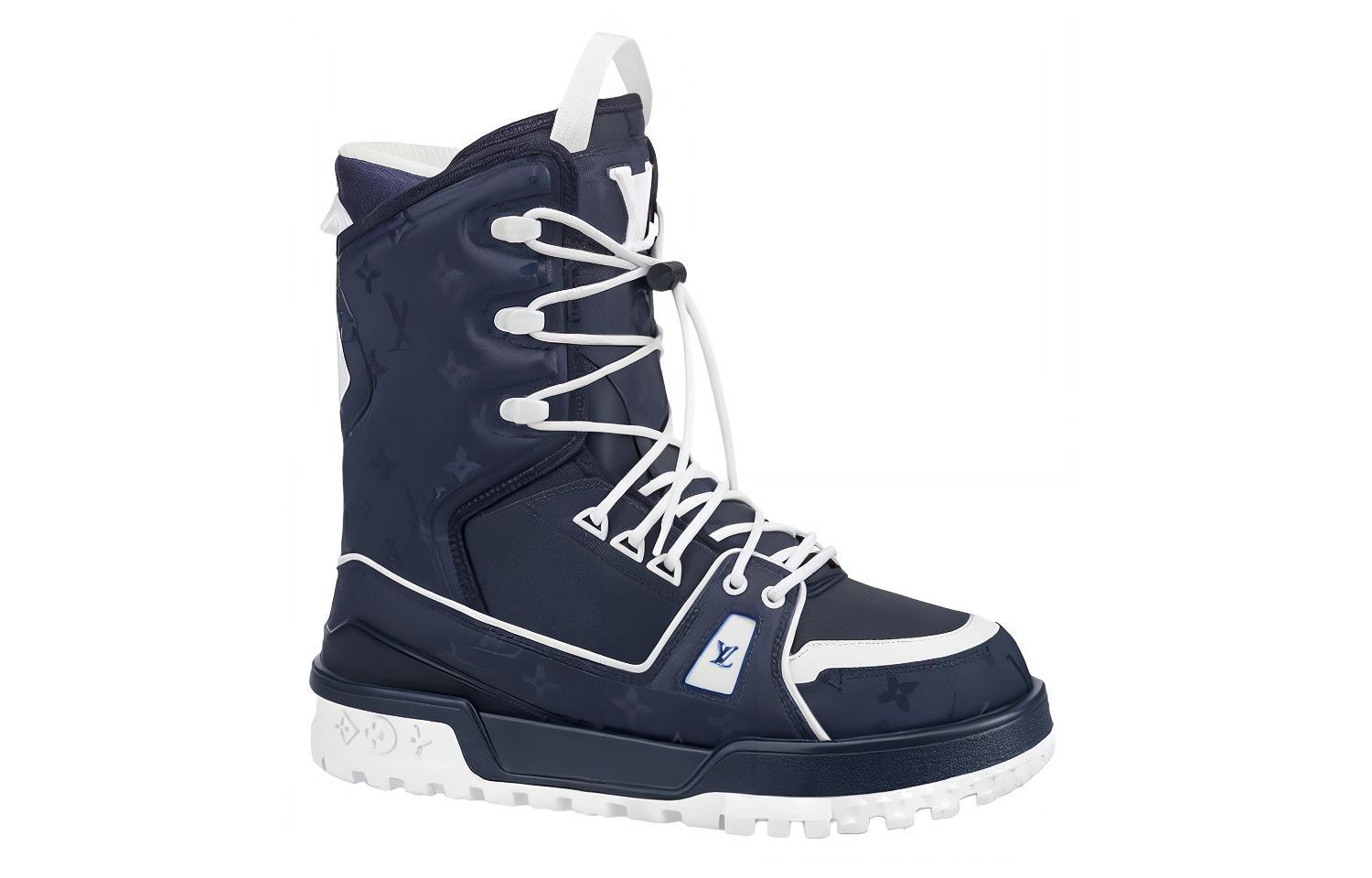 Order Louis Vuitton LV Trainer Snow Snow Boots 'Marine' 1AAS77