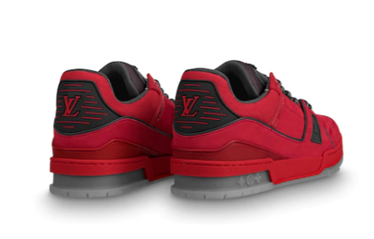 LV LV Trainer Sports Shoes Red 圖 5