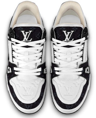 Louis Vuitton LV Trainer White Black White 1A9JGB/1A9JG3/1A9JGJ/1A9JG9 Lookbook Louis Vuitton LV Trainer White Black White 1A9JGB/1A9JG3/1A9JGJ/1A9JG9