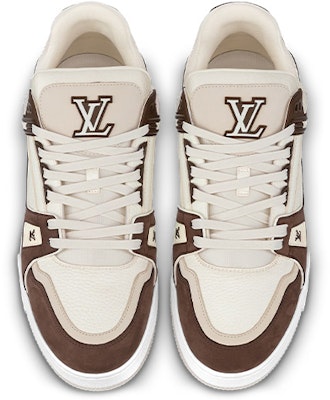 Sepatu Louis Vuitton LV Trainers 'Beige Cokelat' 1ABLV8 Lookbook Sepatu Louis Vuitton LV Trainers 'Beige Cokelat' 1ABLV8