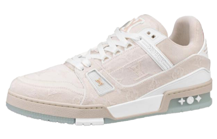 Louis Vuitton LV Trainers &#x27;Beige Denim&#x27; 1A8Z4V