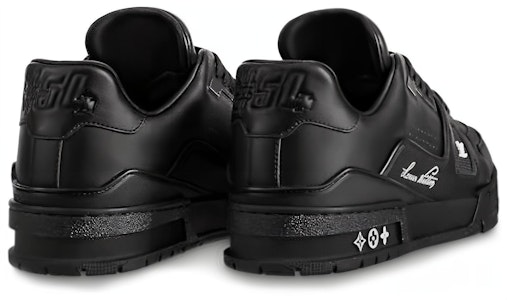 LOUIS VUITTON Trainer 小牛皮 休閒板鞋 男款 黑色 Lookbook LOUIS VUITTON Trainer 小牛皮 休閒板鞋 男款 黑色