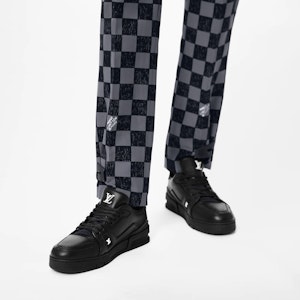 LOUIS VUITTON Trainer 小牛皮 休閒板鞋 男款 黑色 Purchase LOUIS VUITTON Trainer 小牛皮 休閒板鞋 男款 黑色