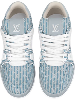 Louis Vuitton LV Trainers 'Garis Biru' 1ABNLI Lookbook Louis Vuitton LV Trainers 'Garis Biru' 1ABNLI