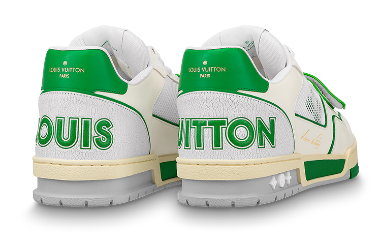 Shop Louis Vuitton LV Trainers 'Jala Hijau' 1A98UX