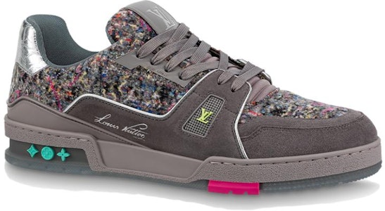 Louis Vuitton LV Trainers 'Gris con Malla Colorida' 1A998B Order Louis Vuitton LV Trainers 'Gris con Malla Colorida' 1A998B