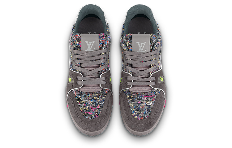 Lookbook ルイ・ヴィトン LVトレイナー グレー/カラフルメッシュ 1A998B