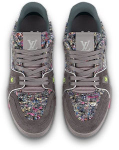 Louis Vuitton LV Trainers 'Gris con Malla Colorida' 1A998B Lookbook Louis Vuitton LV Trainers 'Gris con Malla Colorida' 1A998B