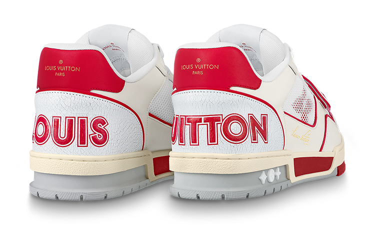Lookbook Louis Vuitton LV Trainers 'Mesh Merah' 1A98VI
