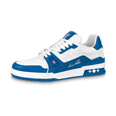 LV LV Trainers 'White Blue'