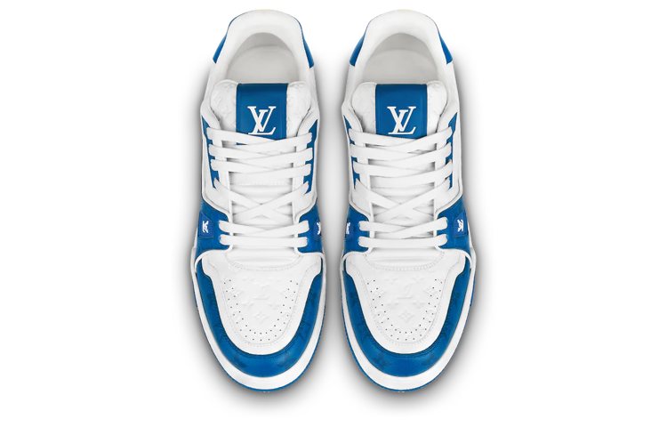 Lookbook ルイ・ヴィトン LVトレーナー 白/青 1AANEV