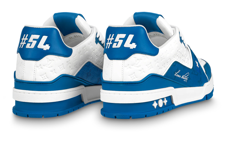 Shop ルイ・ヴィトン LVトレーナー 白/青 1AANEV