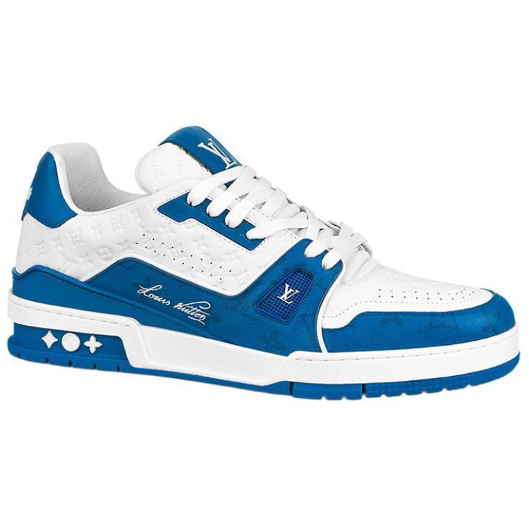 Order 루이비통 LV 트레이너 '화이트 블루' 1ABOH4 1ABOH4