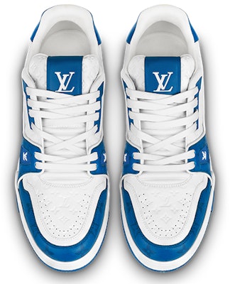 루이비통 LV 트레이너 '화이트 블루' 1ABOH4 1ABOH4 Shop 루이비통 LV 트레이너 '화이트 블루' 1ABOH4 1ABOH4