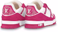 Order Louis Vuitton LV Trainers 'Putih Merah Jambu Panas' 1ABOEY