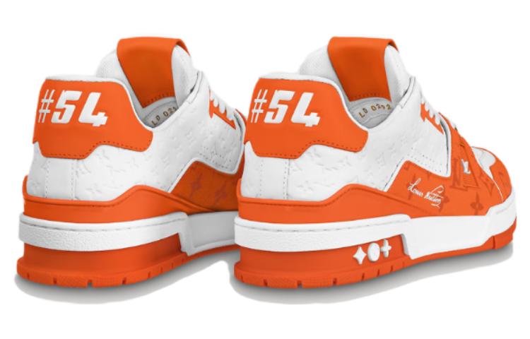 LV LV Trainers 'White Minimonogram Orange' 圖 4