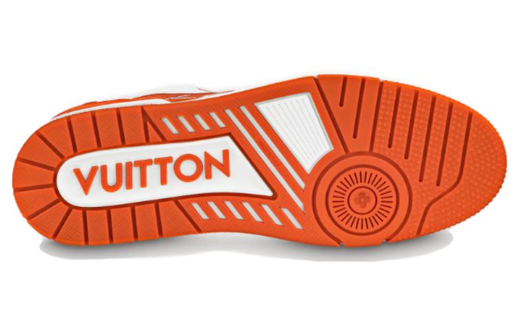 LV LV Trainers 'White Minimonogram Orange' 圖 5