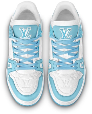 Louis Vuitton LV Trainers 'Putih Monogram Biru' 1ABOFI Lookbook Louis Vuitton LV Trainers 'Putih Monogram Biru' 1ABOFI