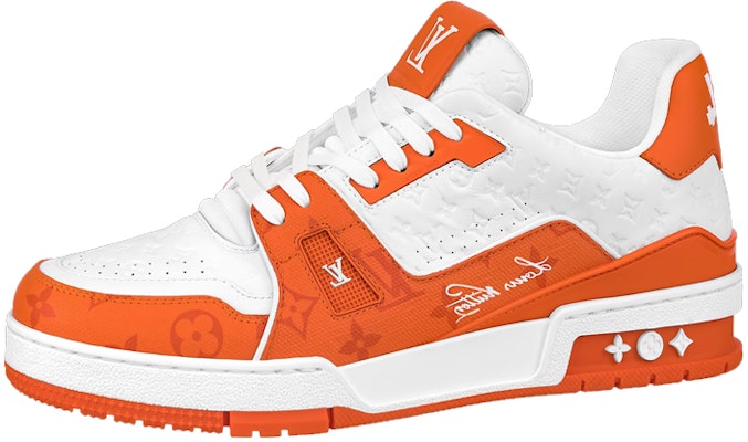 Louis Vuitton Sepatu LV 'Putih Oranye' 1ABOIS Buy Louis Vuitton Sepatu LV 'Putih Oranye' 1ABOIS