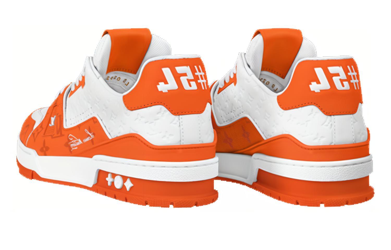 LV LV Trainers 'White Orange' 圖 3