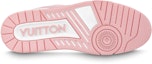 Purchase LOUIS VUITTON Trainer 皮革 低筒綁帶 時尚板鞋 男女同款 粉白