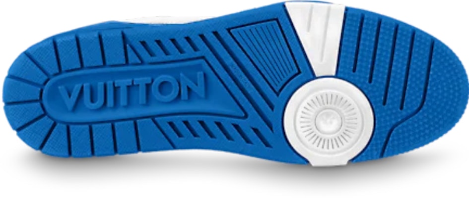 루이비통 LV 트레이너 '화이트 블루' 1AAGZ6 Shop 루이비통 LV 트레이너 '화이트 블루' 1AAGZ6