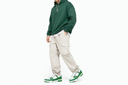 Order Louis Vuitton 路易威登 Trainer 低筒休閒板鞋 綠白#送禮推薦
