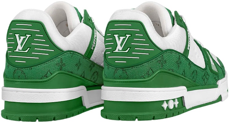 Louis Vuitton 路易威登 Trainer 低筒休閒板鞋 綠白#送禮推薦 Shop Louis Vuitton 路易威登 Trainer 低筒休閒板鞋 綠白#送禮推薦
