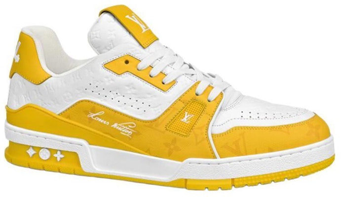 Louis Vuitton Sepatu LV 'Putih Kuning' 1ABOIC Order Louis Vuitton Sepatu LV 'Putih Kuning' 1ABOIC