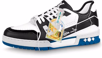 Louis Vuitton LV Trainers Blue WHite' 'Black' 1A8Q7L Louis Vuitton LV Trainers Blue WHite' 'Black' 1A8Q7L