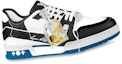 Order Louis Vuitton LV Trainers Biru Putih Hitam 1A8Q7L