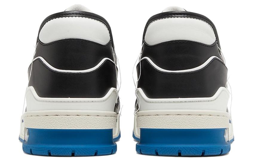 Shop Louis Vuitton LV Trainers Biru Putih Hitam 1A8Q7L