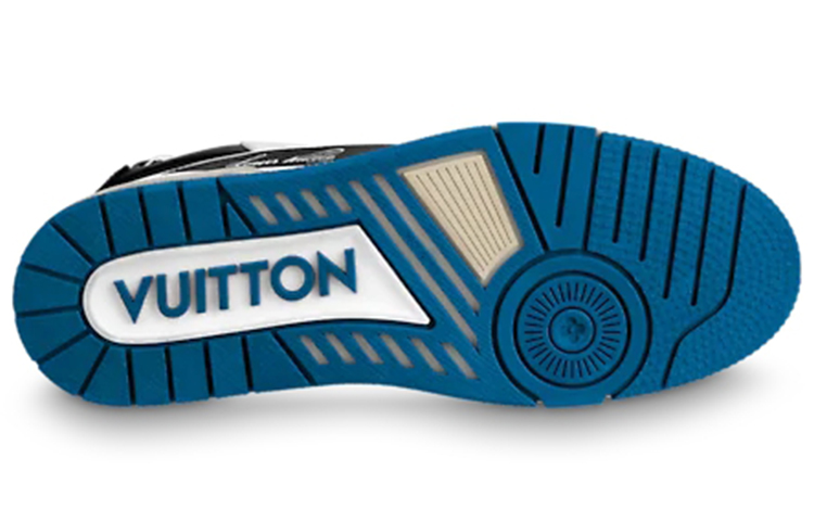 Purchase Louis Vuitton LV Trainers Biru Putih Hitam 1A8Q7L
