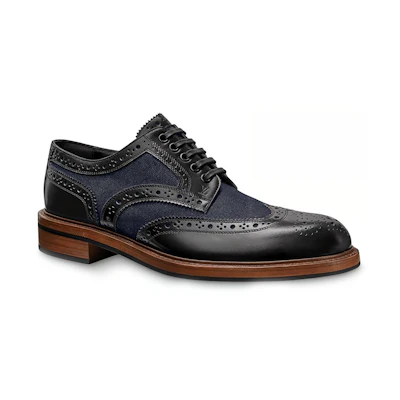 LV LV Voltaire Derby Shoes 'Black'
