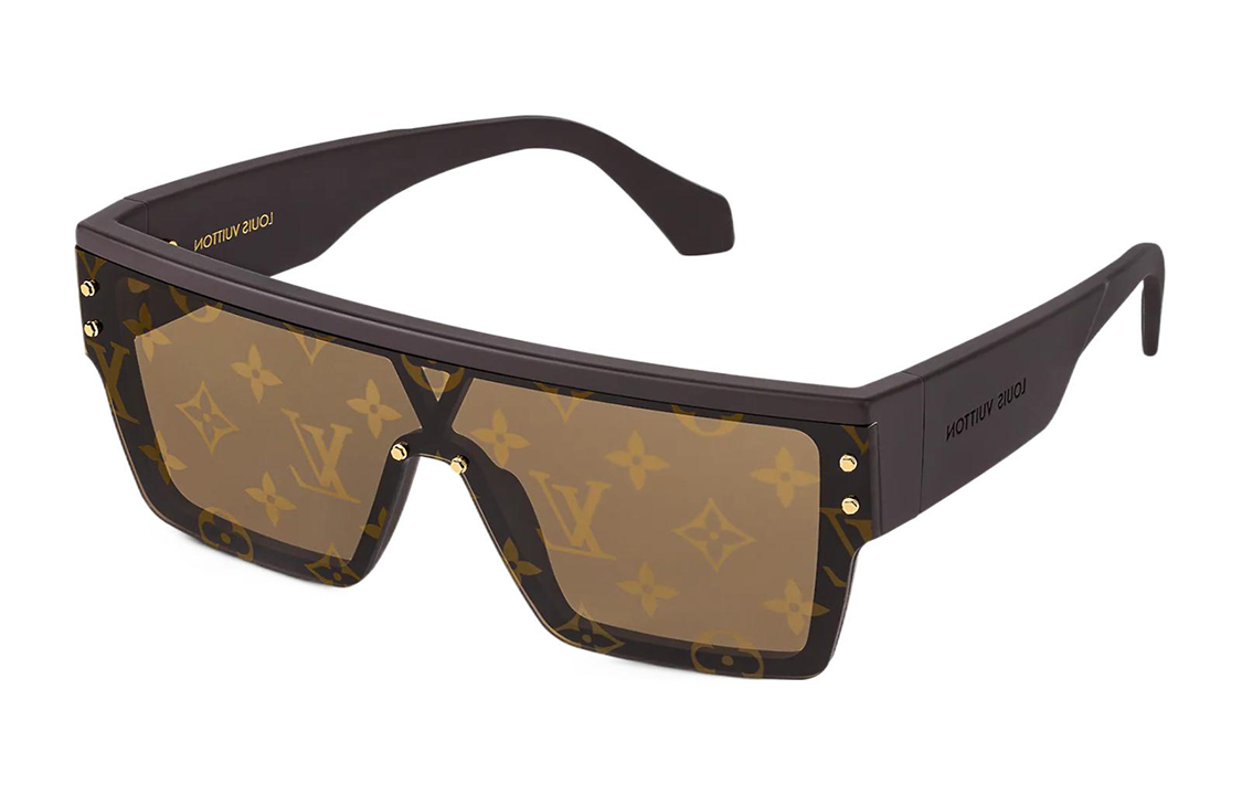 Louis Vuitton LV Waimea L Brown Square  Sunglasses Z1671E 圖 2