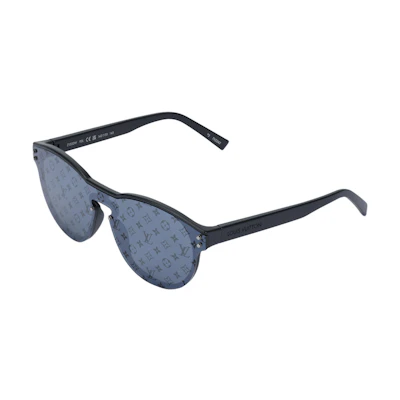 LOUIS VUITTON LV Waimea Round Round Sunglasses Black Acetate Z1333E