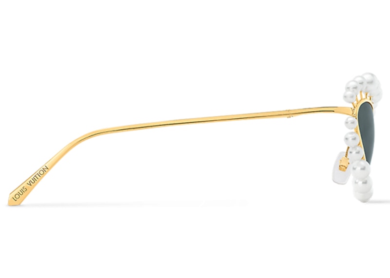Louis Vuitton LV Wire Pearls Sunglasses Gold/Black Lenses (Z2393U) 圖 3