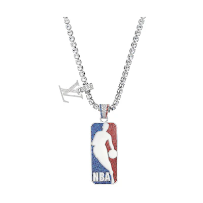 LOUIS VUITTON LV NBA Collaborated Strass Crystal Necklace Unisex MP2856