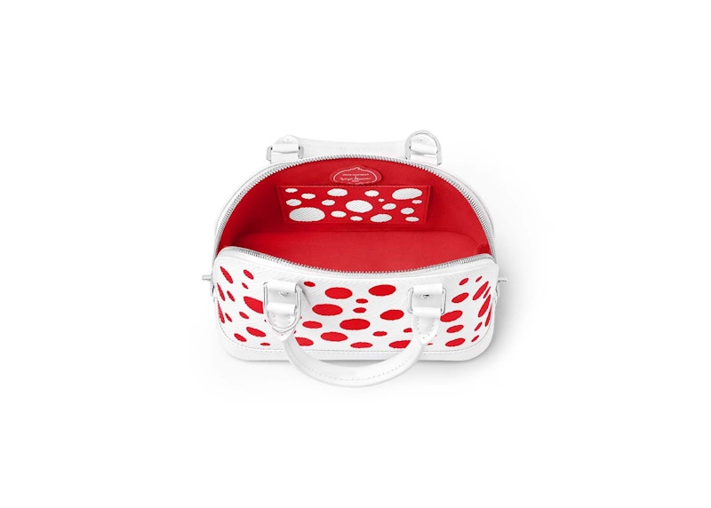 Lookbook Louis Vuitton LV x YK Alma BB Putih/Merah