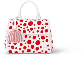 Louis Vuitton LV x YK Cluny Mini White/Red Louis Vuitton LV x YK Cluny Mini White/Red
