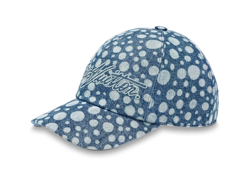 Louis Vuitton LV x YK Denim Pumpkin Cap Denim Blue