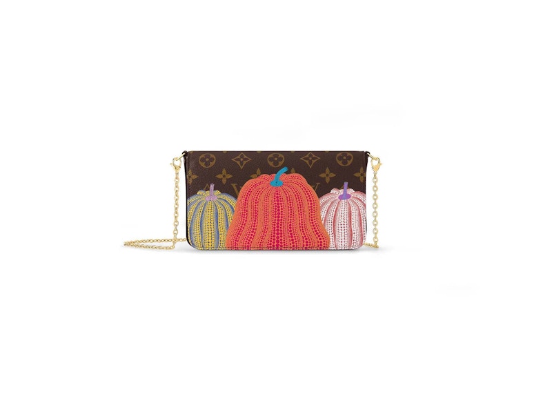 Louis Vuitton LV x YK Felicie Pochette Pumpkin Print