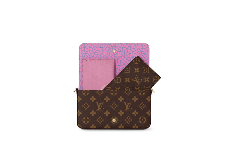 Lookbook 路易威登 LV x YK Felicie Pochette 南瓜印花手拿包