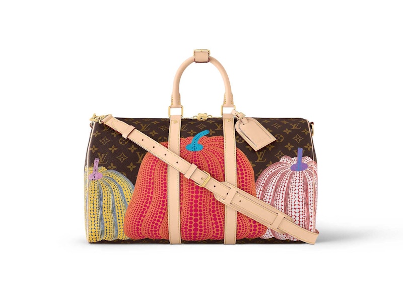 Louis Vuitton LV x YK Keepall 45 Pumpkin Print