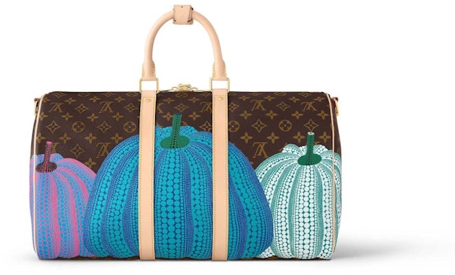 Louis Vuitton LV x YK Keepall 45 Pumpkin Print Order Louis Vuitton LV x YK Keepall 45 Pumpkin Print