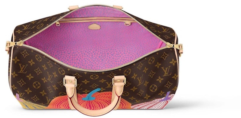 Louis Vuitton LV x YK Keepall 45 Pumpkin Print Lookbook Louis Vuitton LV x YK Keepall 45 Pumpkin Print