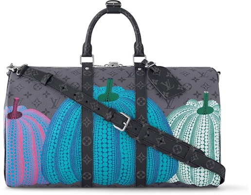 Louis Vuitton LV x YK Keepall Bag 45 Pumpkin Print Buy Louis Vuitton LV x YK Keepall Bag 45 Pumpkin Print