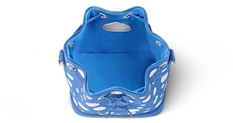 Louis Vuitton LV x YK Nano Noe Blue/White Lookbook Louis Vuitton LV x YK Nano Noe Blue/White