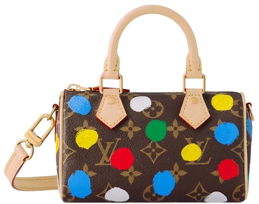 Louis Vuitton LV x YK Nano Speedy Handpainted Dots Monogram Multicolor Buy Louis Vuitton LV x YK Nano Speedy Handpainted Dots Monogram Multicolor
